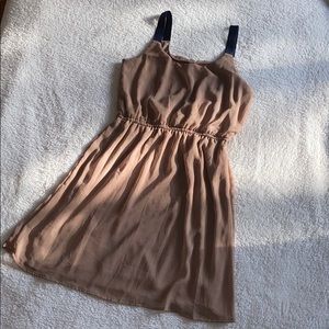 Tan dress